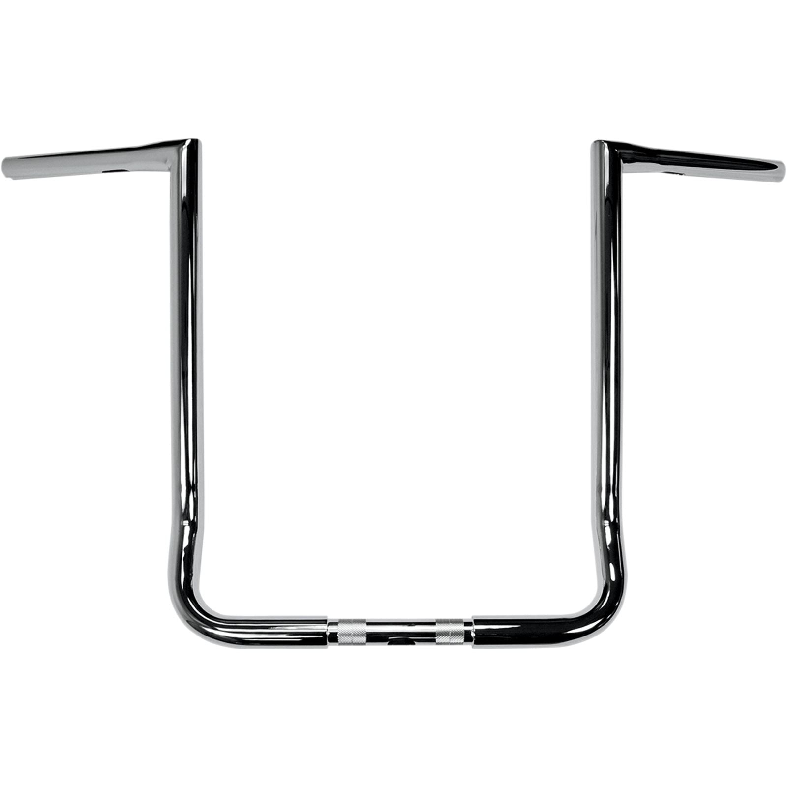 LA Choppers Chrome 18" Twin Peaks Bagger Handlebar [MPN: LA-7361-18]_414152