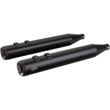 S&S Cycle Grand National Mufflers - Black - FLT '95-'16/Tri Glide '09-'19 550-0690_470034