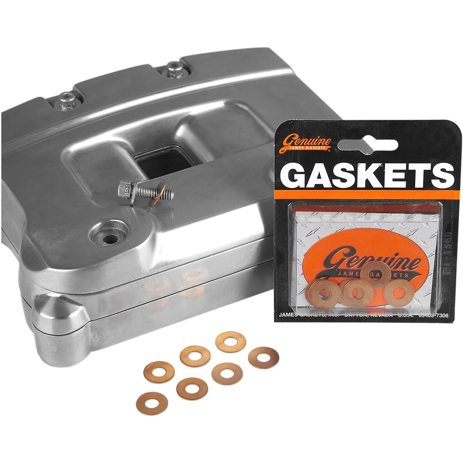 James Gaskets Rocker Cover Copper Washer Set [MPN: 6114-C]_398914