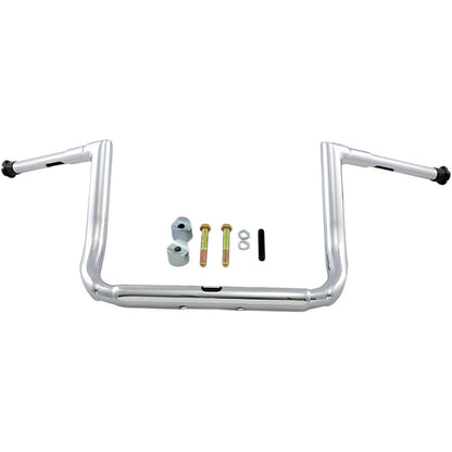 LA Choppers Chrome 12" Grande Twin Peaks Handlebar for FLHT [MPN: LA-7364-12]_414443