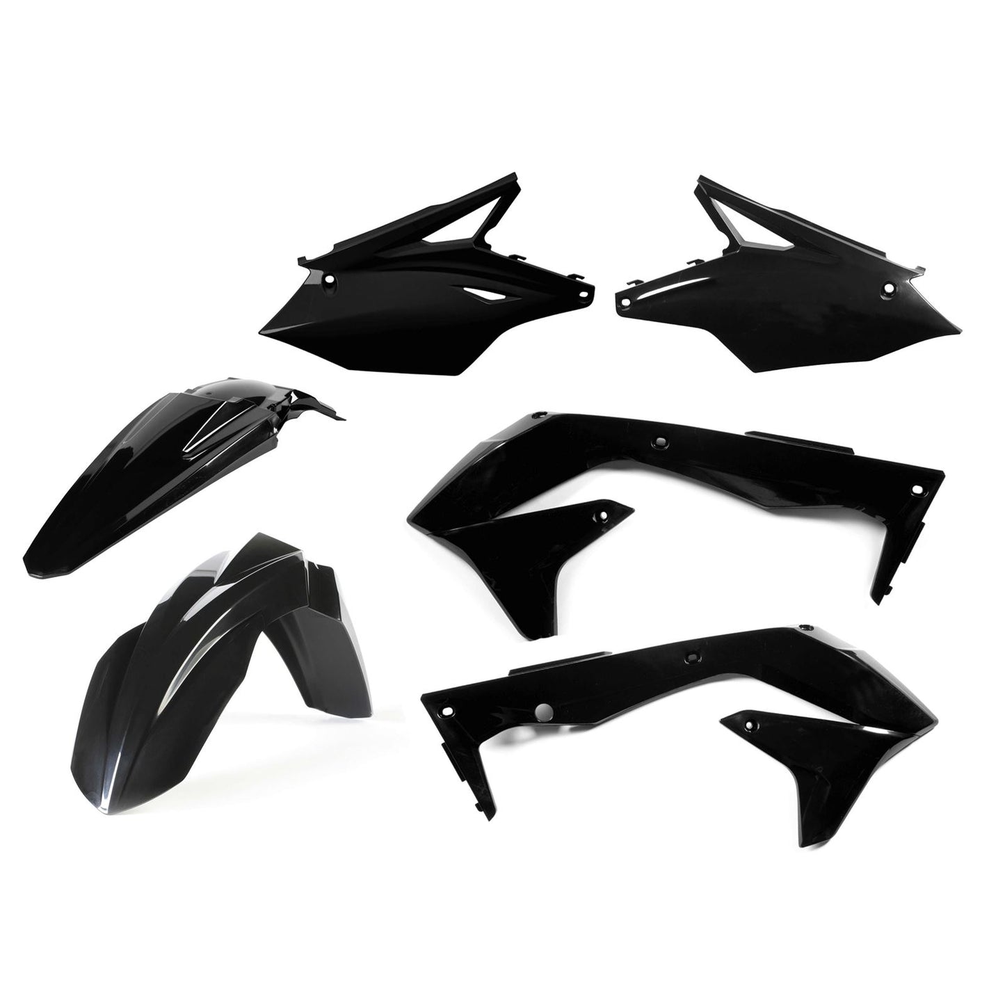 Acerbis Plastic Kit Black [MPN: 2449610001]_280022