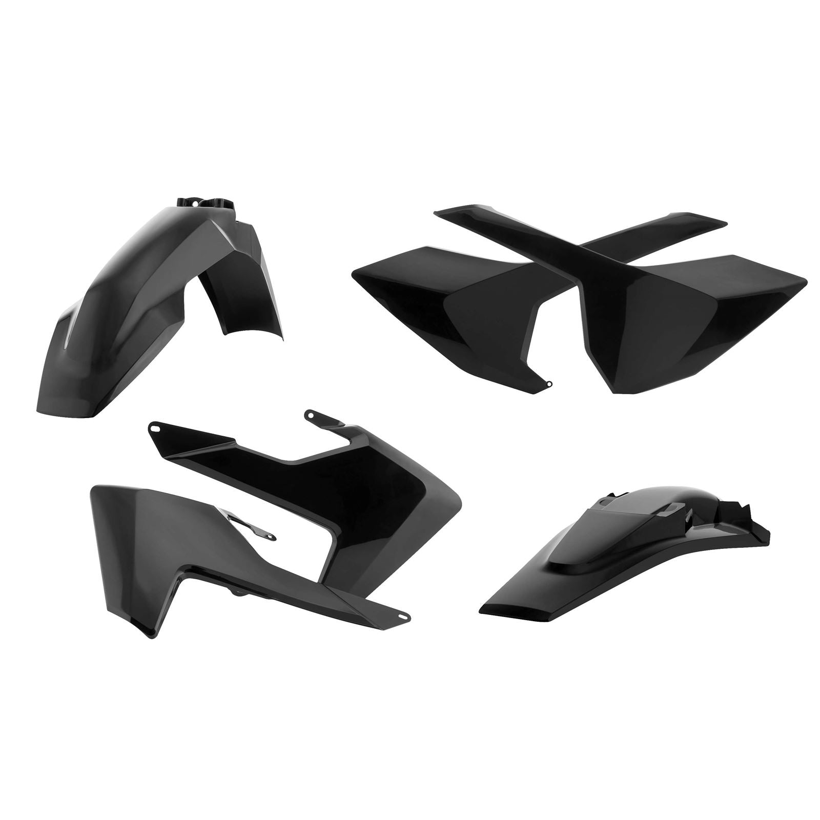 Acerbis Full Plastic Kit Black 2462610001_280045