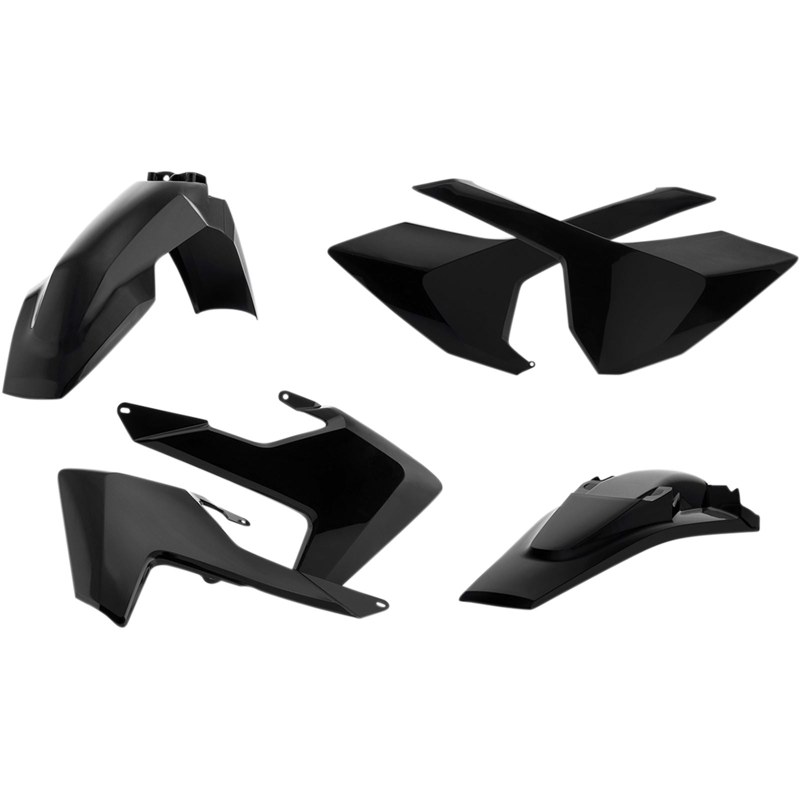 Acerbis Full Plastic Kit Black 2462610001_321567