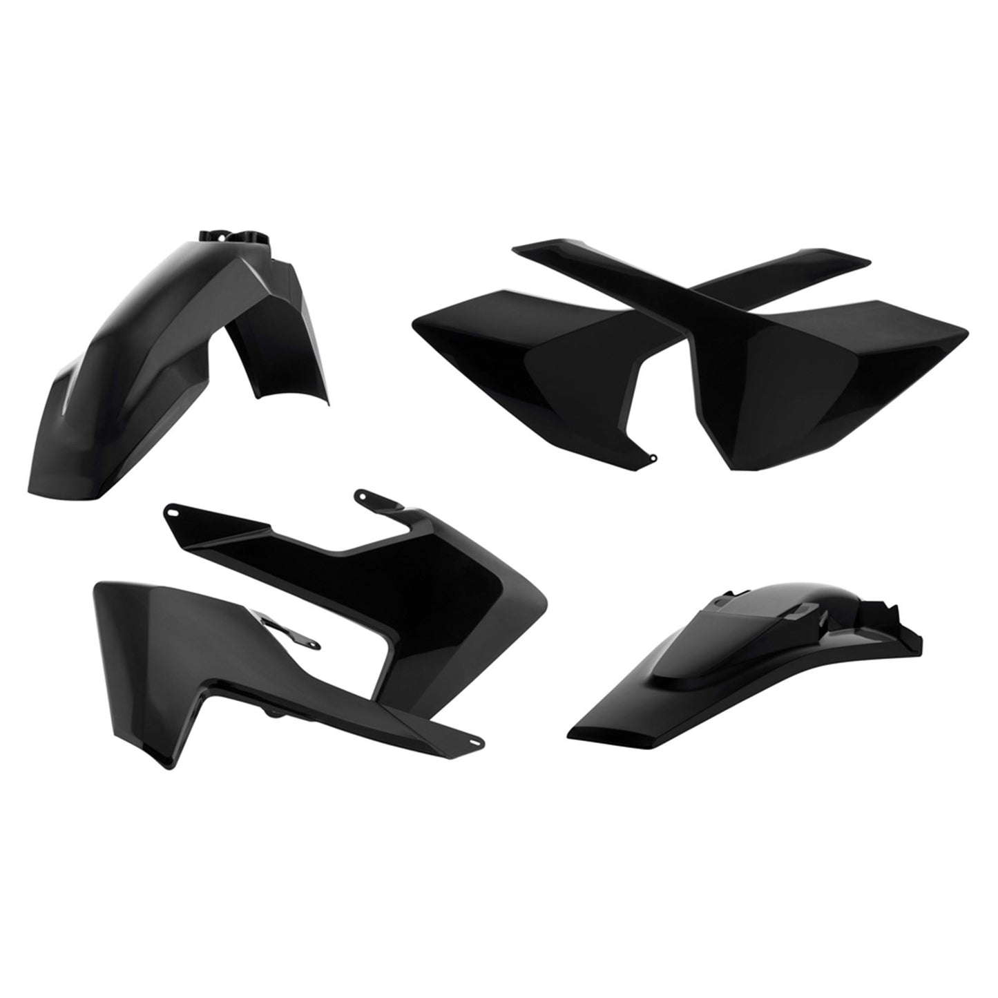 Acerbis Full Plastic Kit Black 2462610001_280046