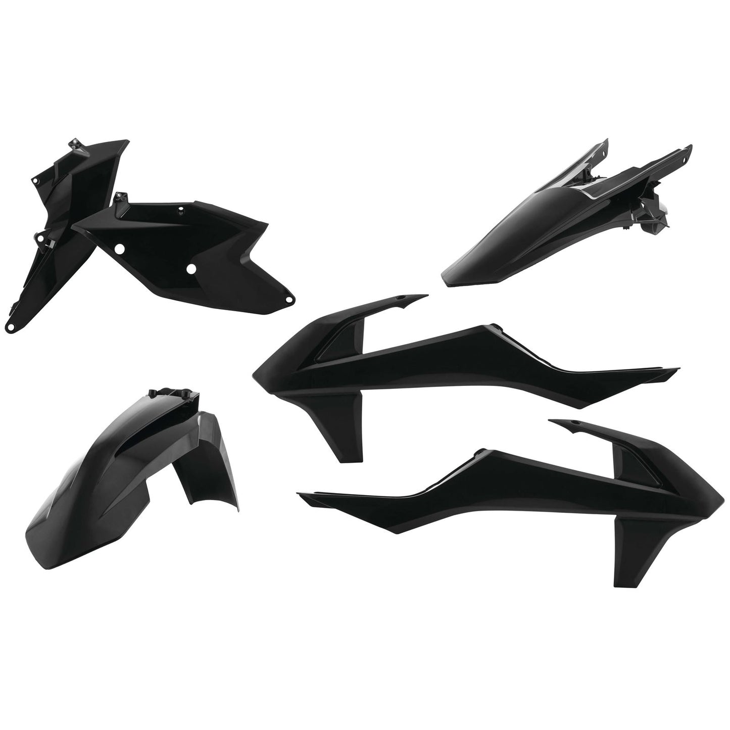 Acerbis Plastic Kit Black 2634060001_280063