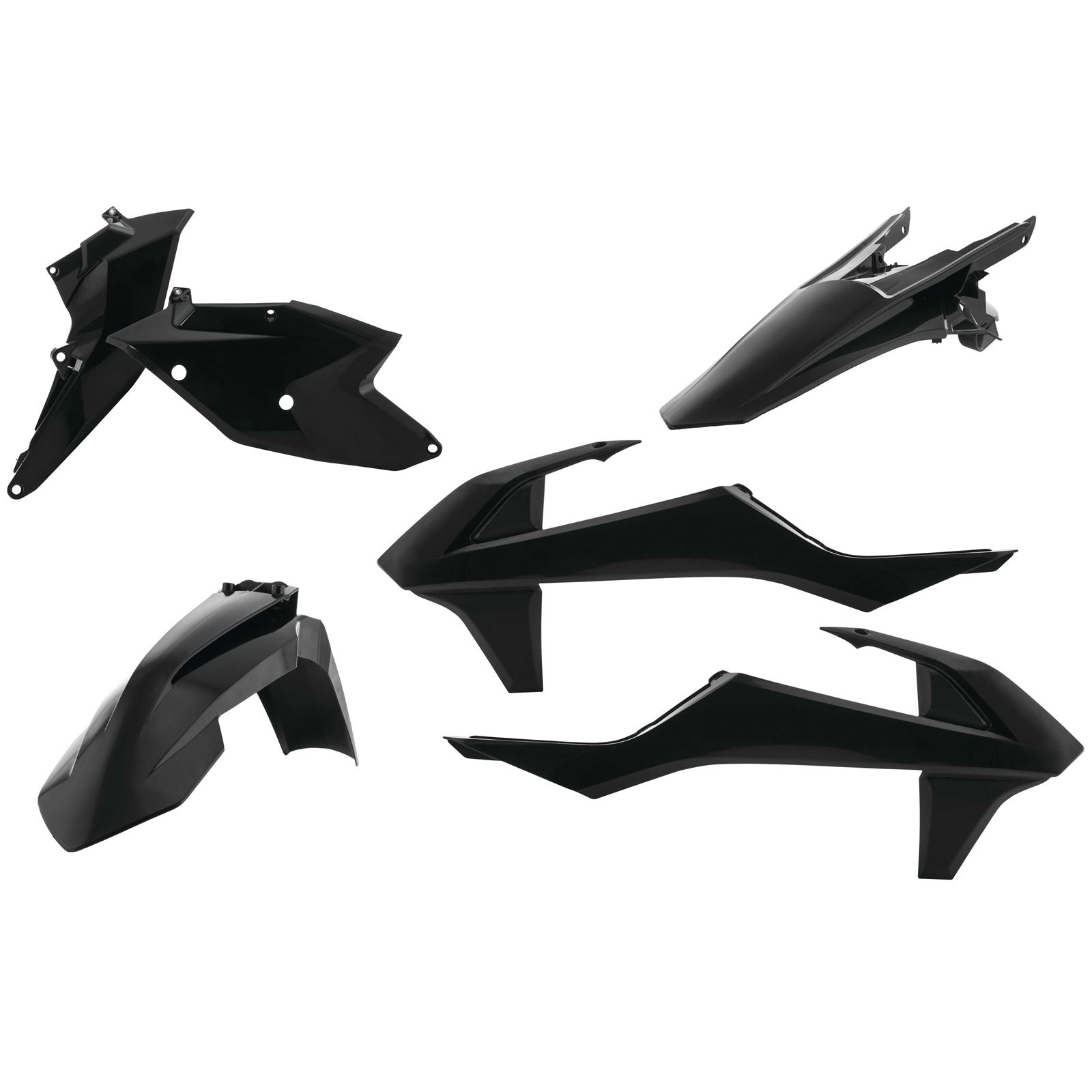 Acerbis Plastic Kit Black 2634060001_280063