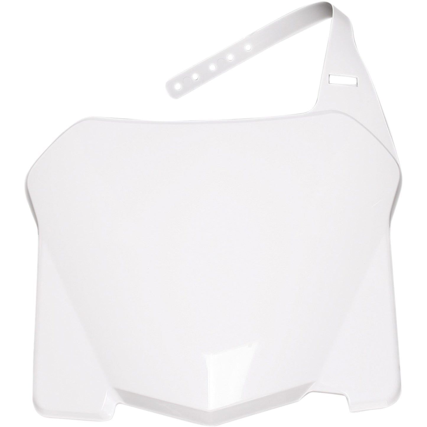 Acerbis Front Number Plate White 2113620002_319642