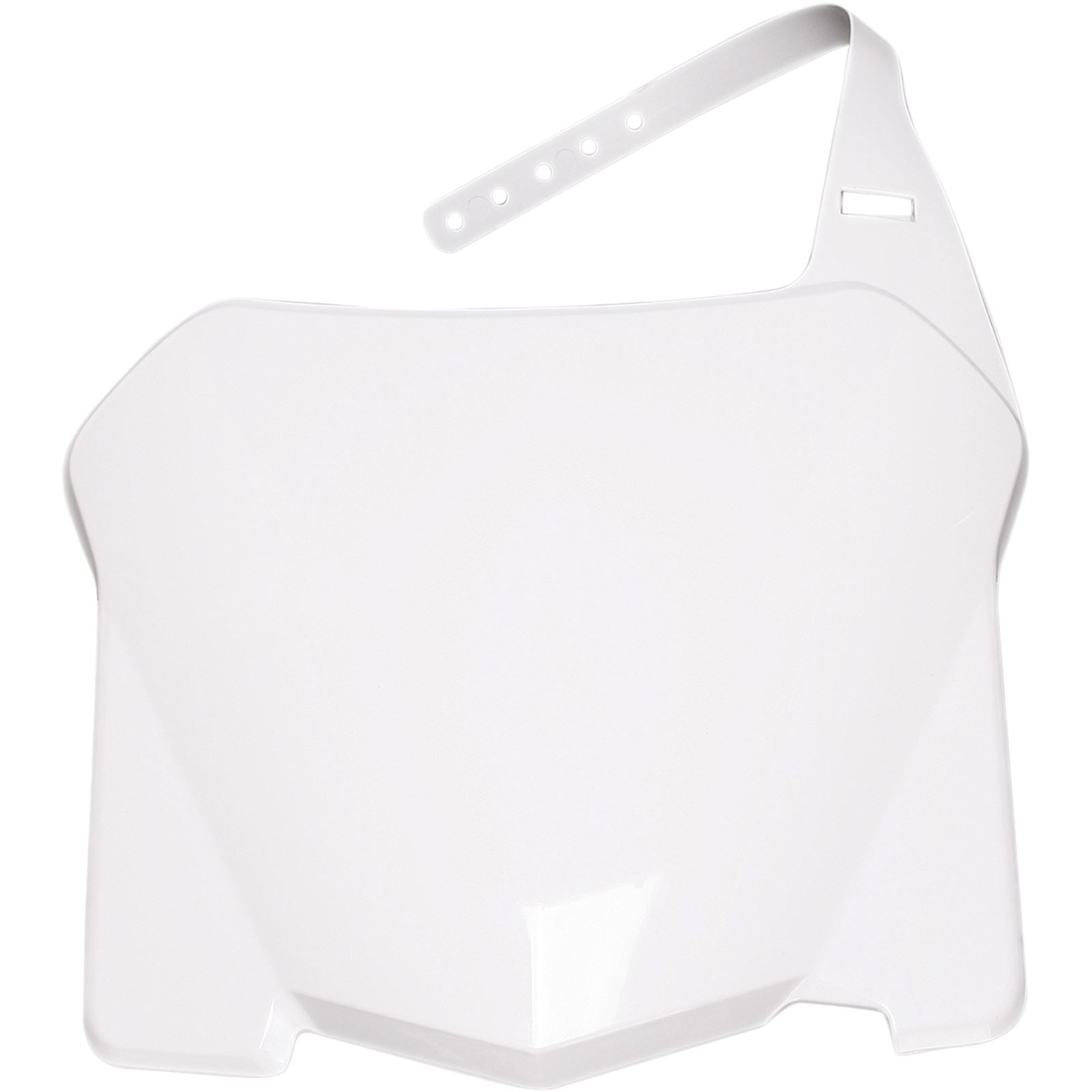 Acerbis Front Number Plate White 2113620002_319642