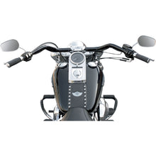 LA Choppers Black Big Johnson Handlebar with  Dimples [MPN: LA-7303-01B]_414004