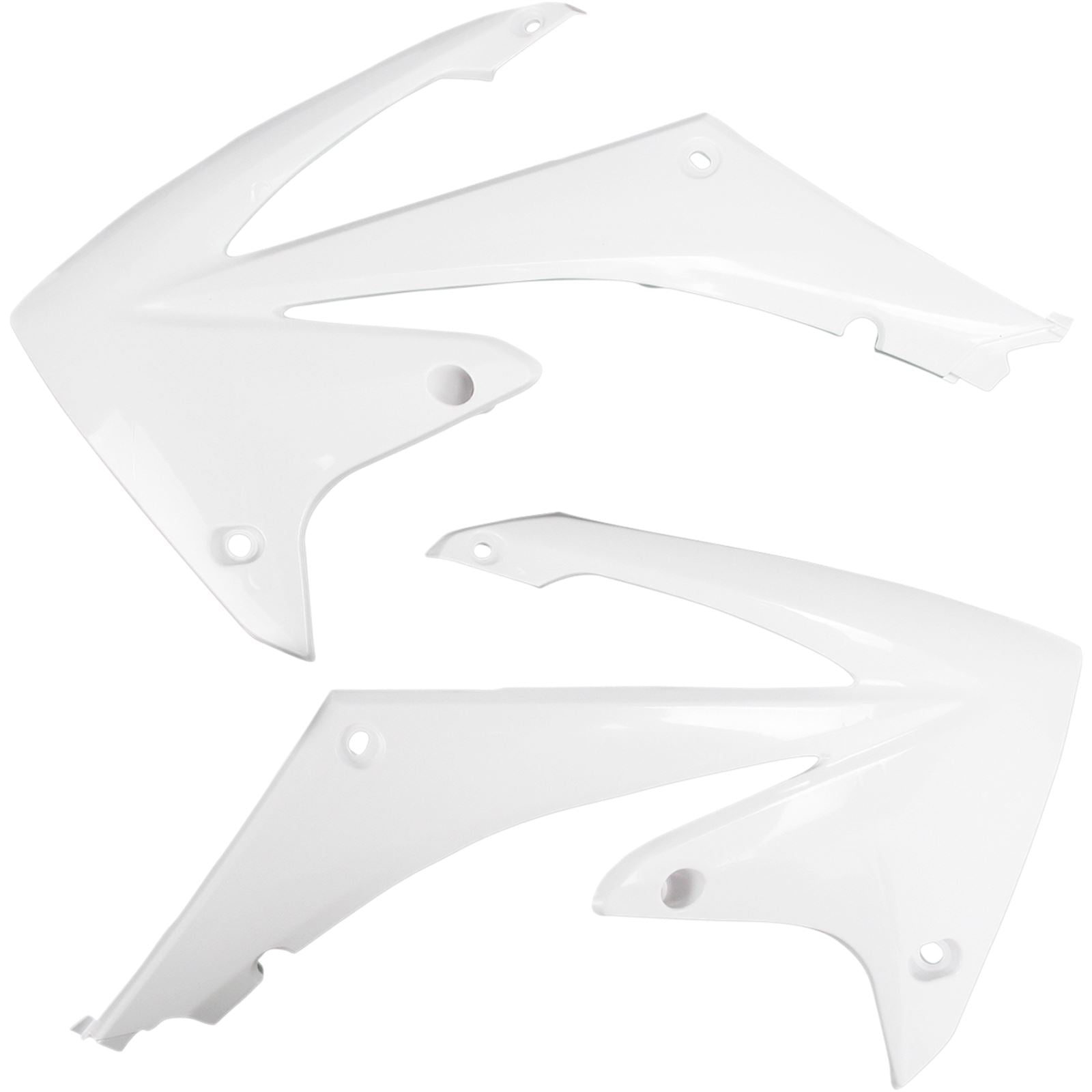 Acerbis Radiator Shrouds White [MPN: 2141830002]_319659