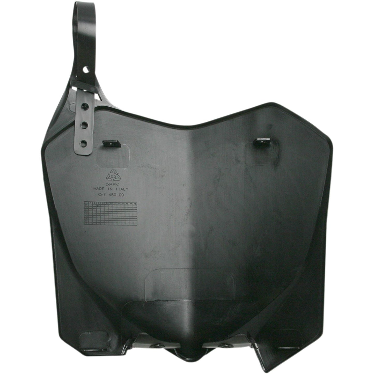 Acerbis Front Number Plate Black 2141850001_319670