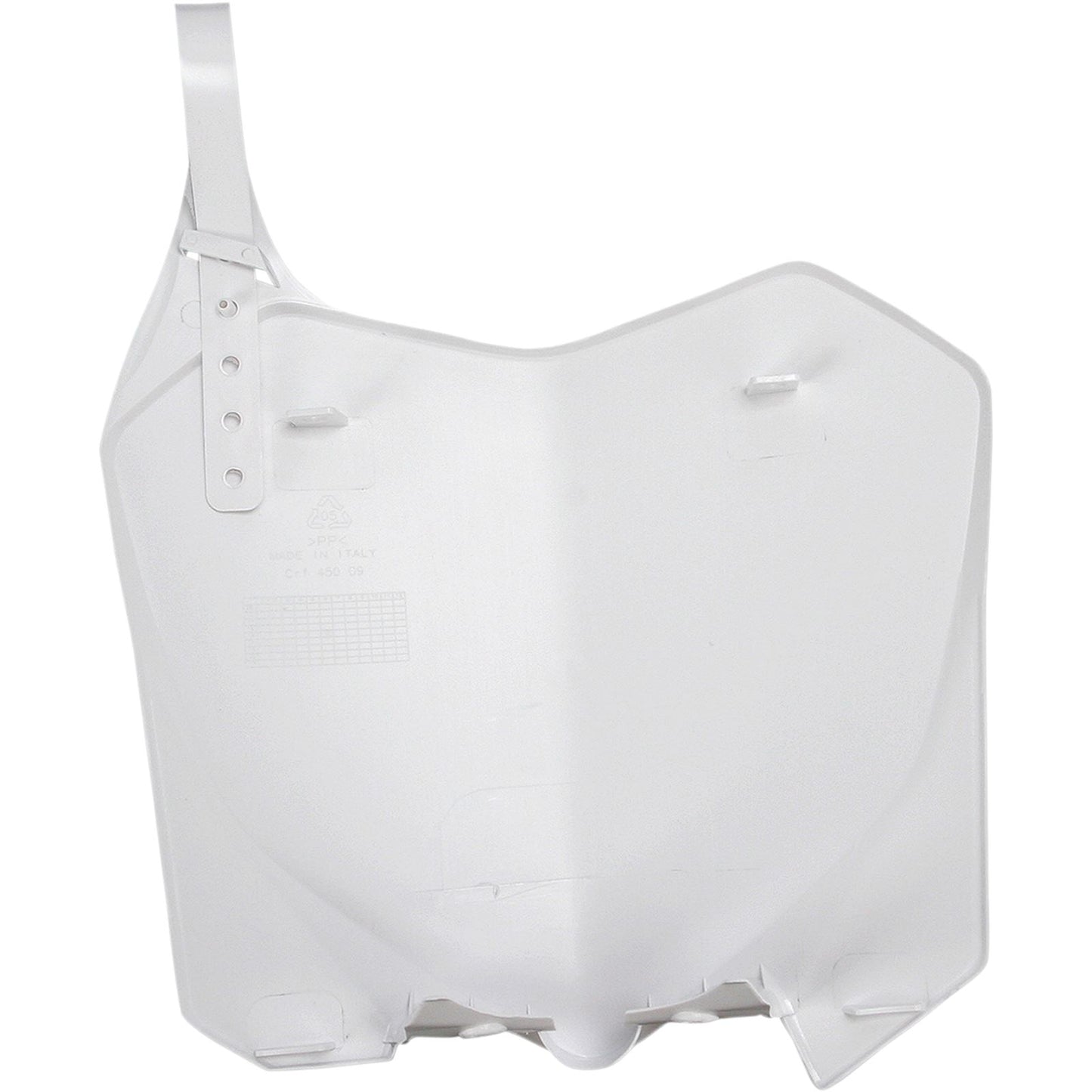 Acerbis Front Number Plate White 2141850002_319672