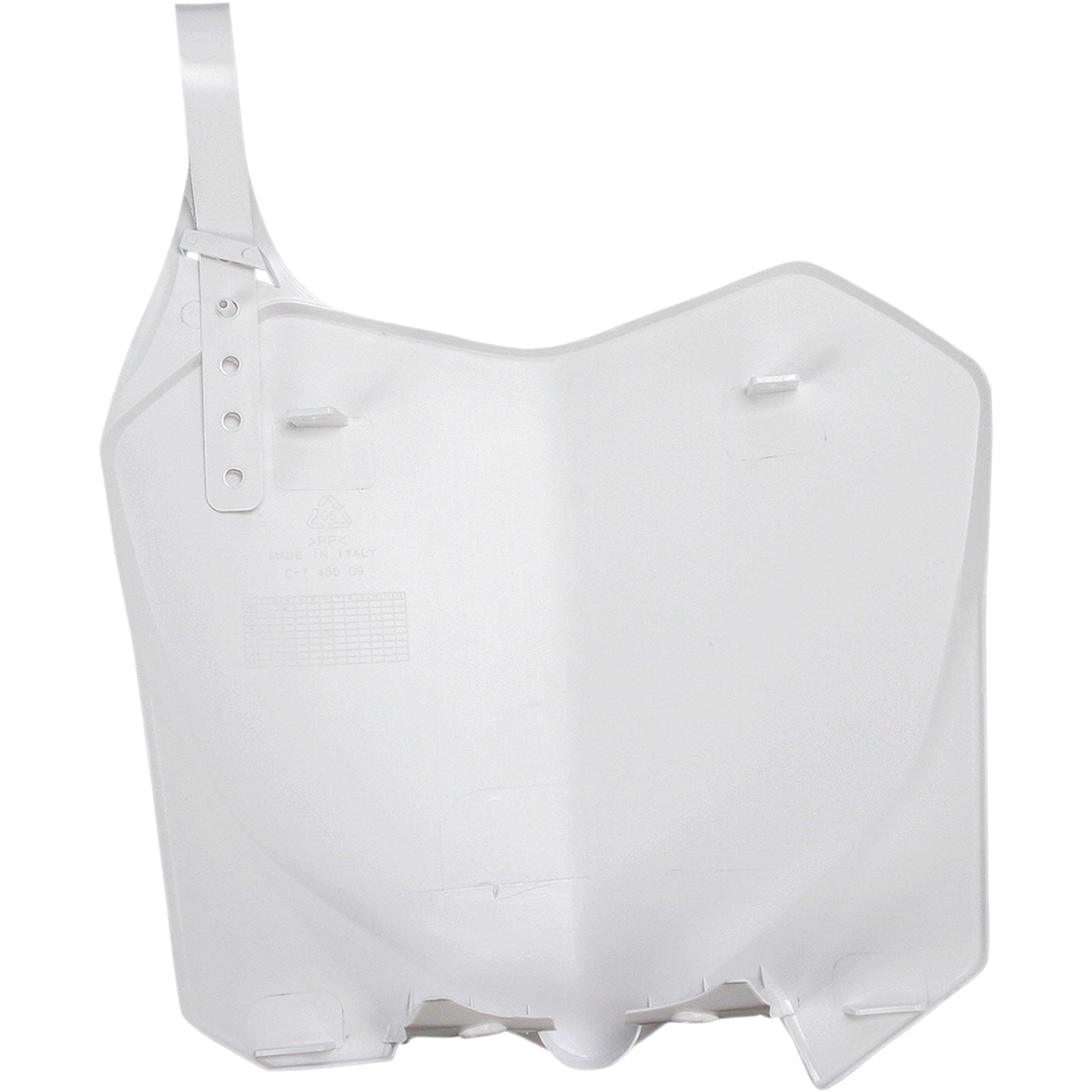Acerbis Front Number Plate White 2141850002_319672
