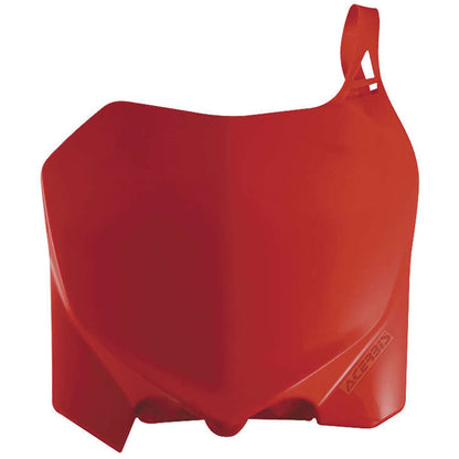 Acerbis Front Number Plate Red 2141850227_280175