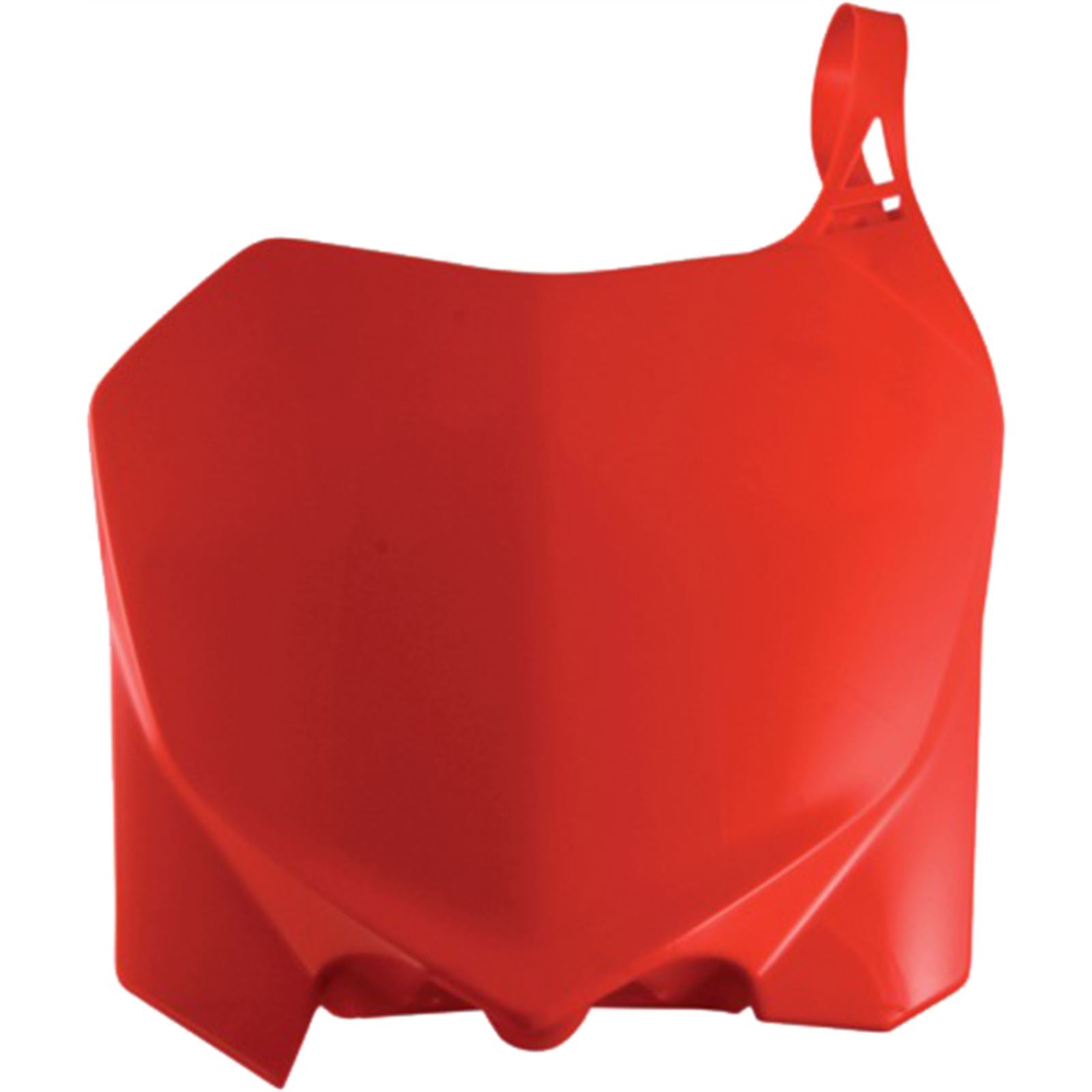 Acerbis Front Number Plate Red 2141850227_280176