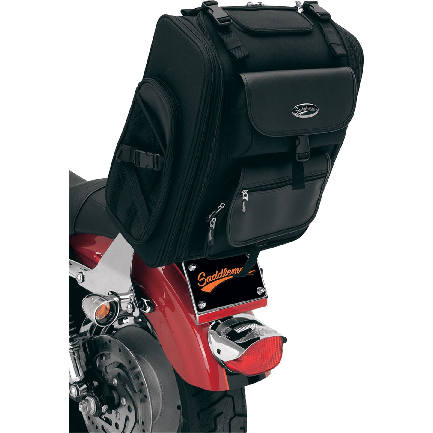 Saddlemen S2200E Expandable Sissy Bar Bag 3515-0080_550128