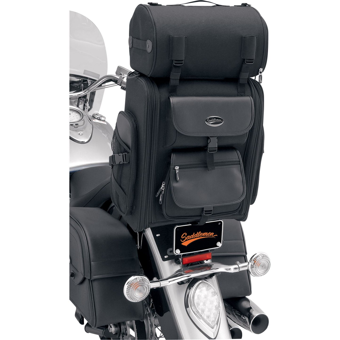 Saddlemen S2200E Expandable Sissy Bar Bag 3515-0080_550130