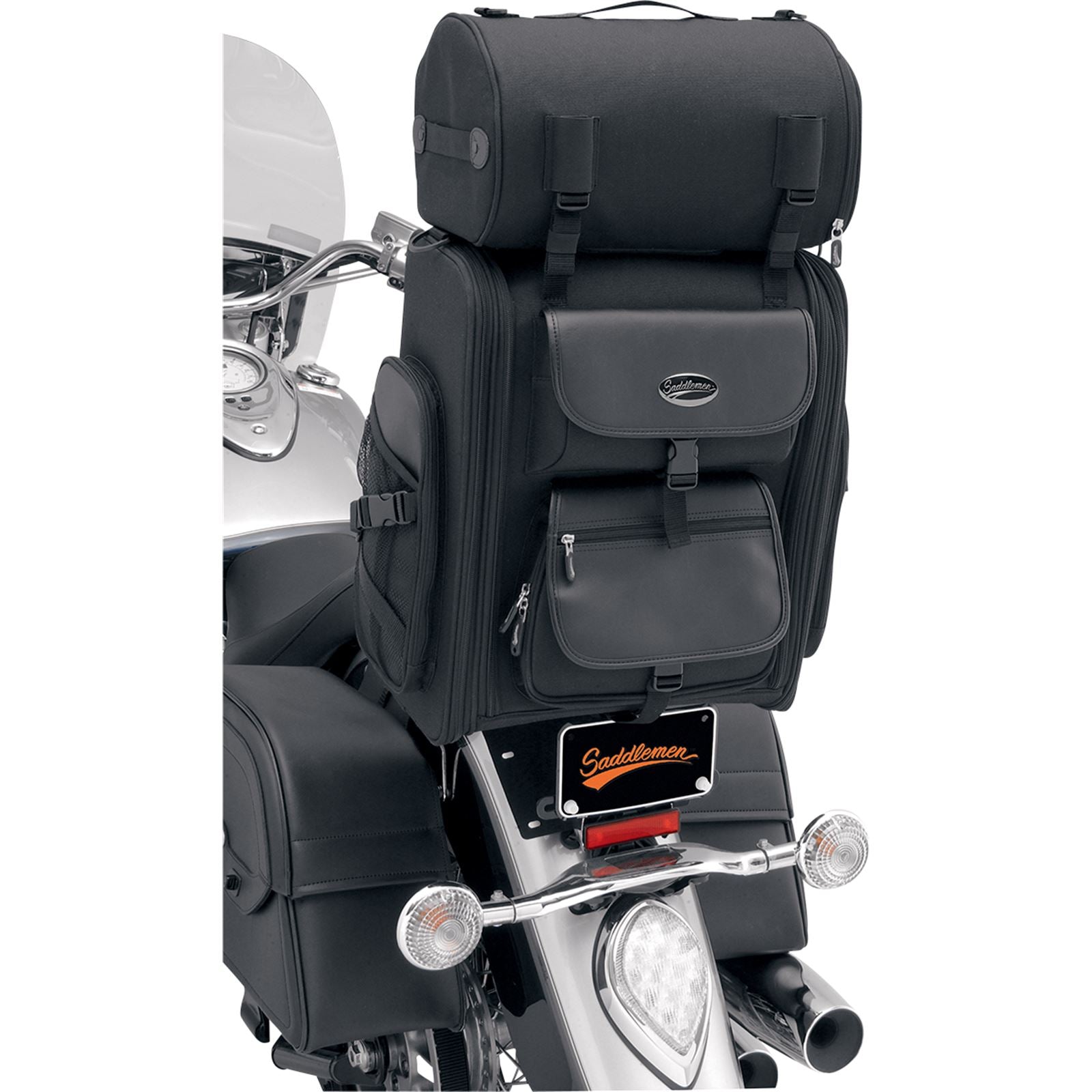 Saddlemen S2200E Expandable Sissy Bar Bag 3515-0080_550130