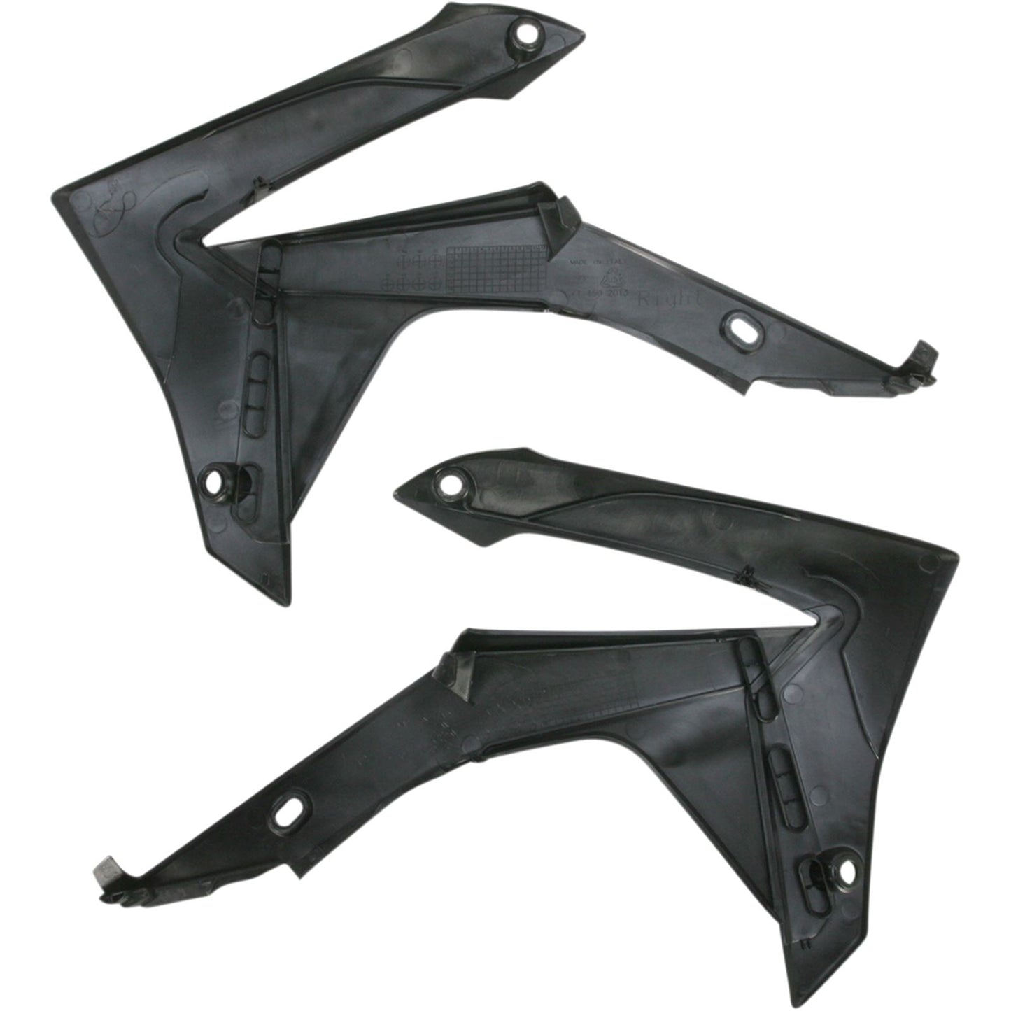 Acerbis Radiator Shrouds Black 2314370001_319816