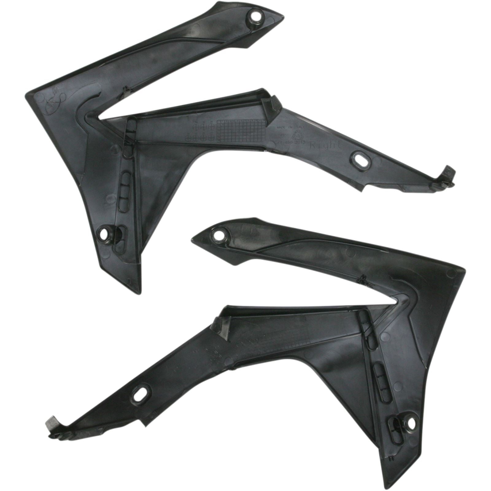 Acerbis Radiator Shrouds Black 2314370001_319816