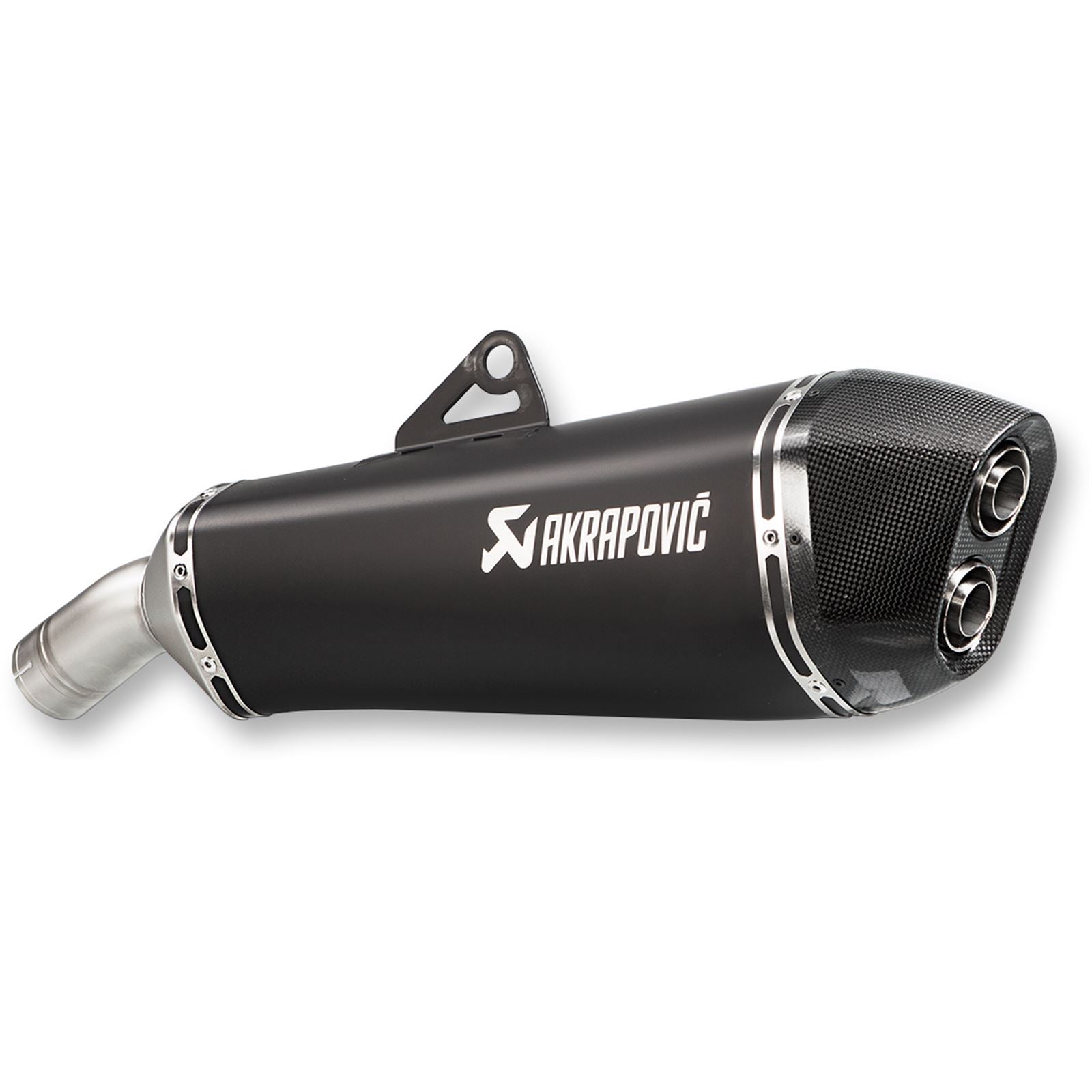 Akrapovic Muffler - Black - Titanium - F800R/GT [MPN: S-B8SO7-HZAABL]_322792