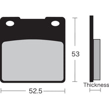Vesrah Semi-Metallic Brake Pads - VD-327 [MPN: VD-327]_491575