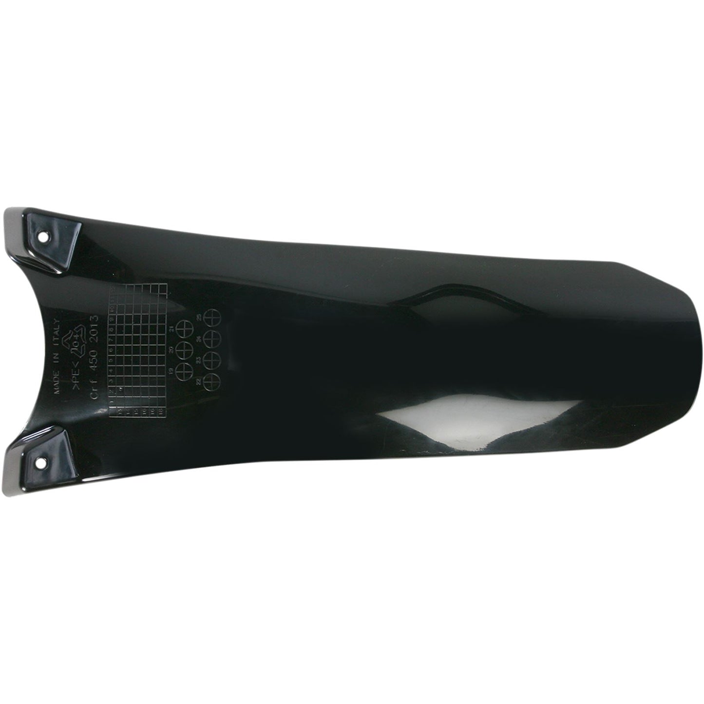 Acerbis Airbox Mud Flap Black 2320860001_319890