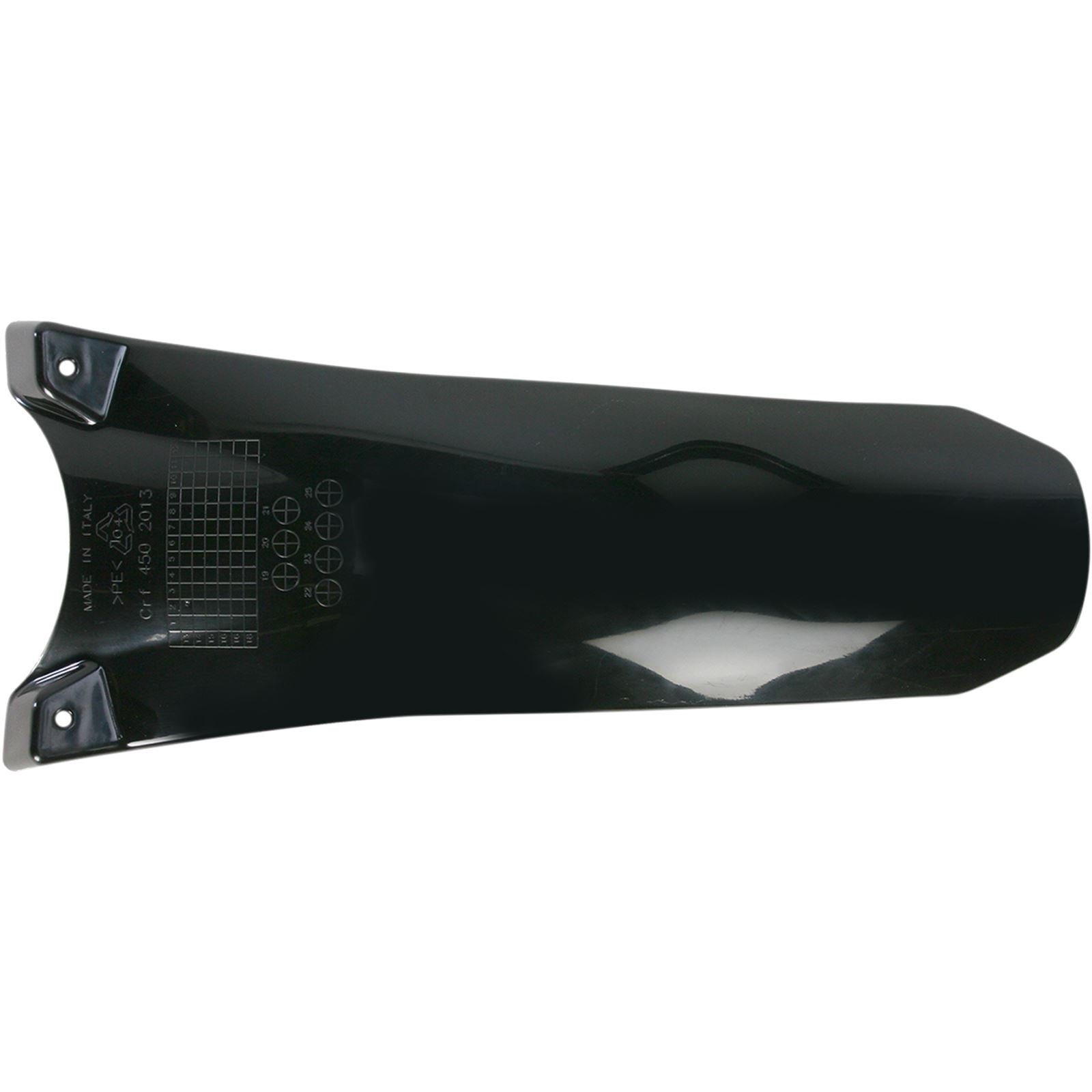 Acerbis Airbox Mud Flap Black 2320860001_319890