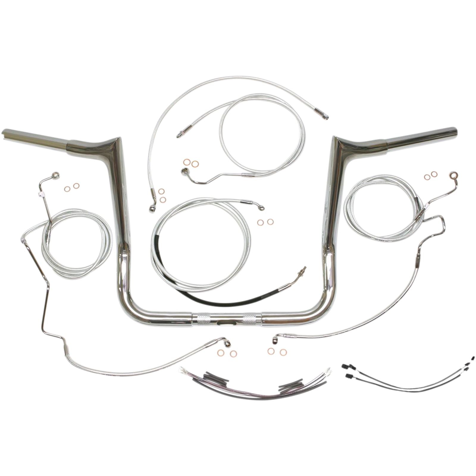 Magnum 12" Sterling Chromite II® Viking Handlebar Kit [MPN: 38834-412]_420336
