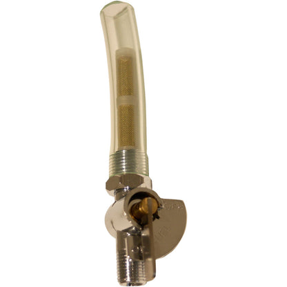 Emgo Petcock - with Indicator and Locknut - 1/4" X 1/4" 43-67182_381431