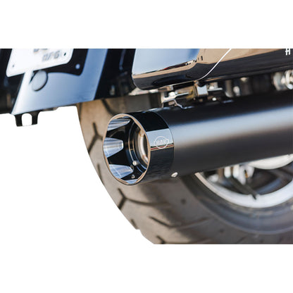 S&S Cycle 2-into-1 Sidewinder Exhaust System - 50-State - Black for M8 Touring 550-0759_1546715