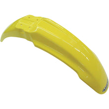 UFO Plastics Front Fender - Yellow - KXF/RMZ [MPN: SU03930-102]_487410