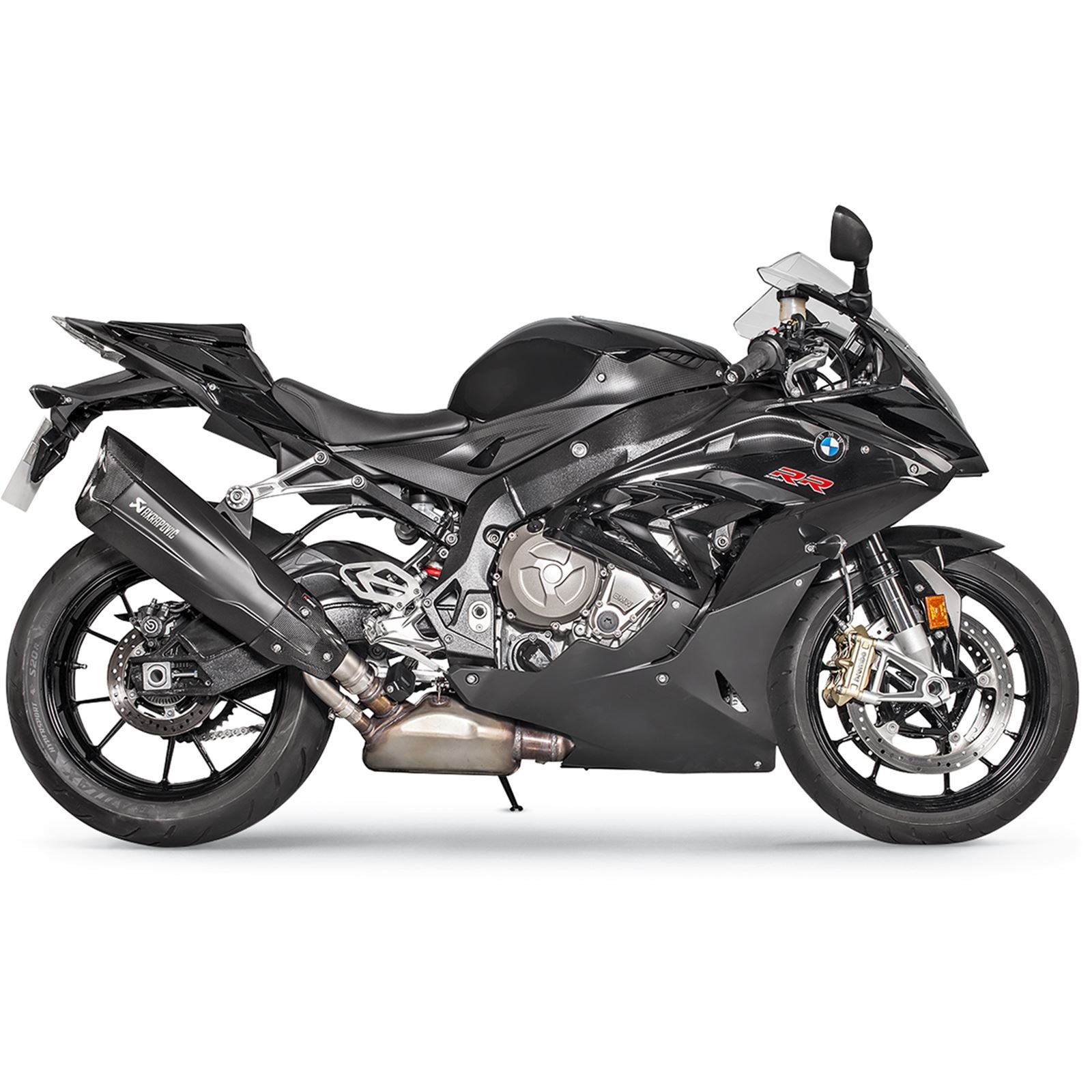 Akrapovic Muffler - Black - Titanium - S1000RR [MPN: S-B10SO6HDVDZBL]_322819