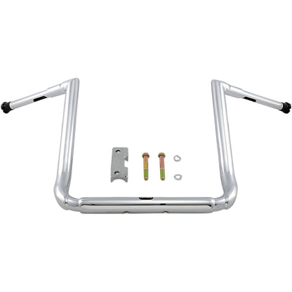 LA Choppers Chrome 16" Grande Twin Peaks Handlebar for FLHT [MPN: LA-7365-16]_414650