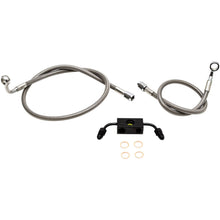 LA Choppers Stainless Steel Brake Lines - Sportster ABS [MPN: LA-8321B13]_416729