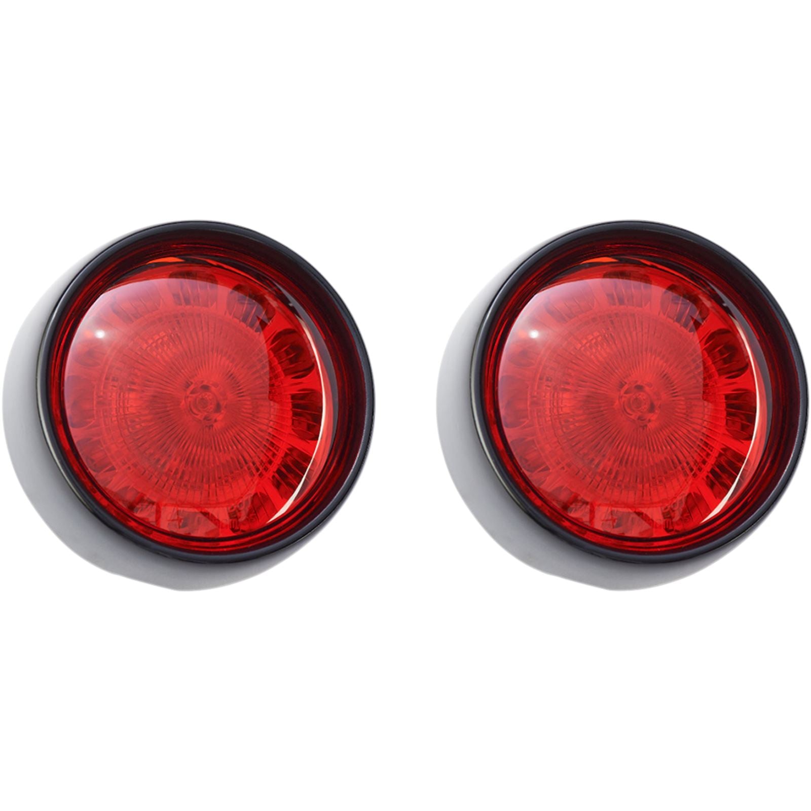 Custom Dynamics Bullet Turn Signal - 1156 - Gloss Black - Red Lens PB-BB-R-1156BR_367513