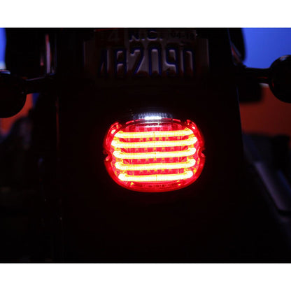 Custom Dynamics Taillight - with License Plate Illumination Window - Red PB-TL-LPW-R_367348