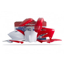 Polisport Plastic Body Kit Red W/White 90142_598685