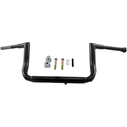 LA Choppers Black 10" Grande Twin Peaks Handlebar for FLHT [MPN: LA-7364-10B]_414437