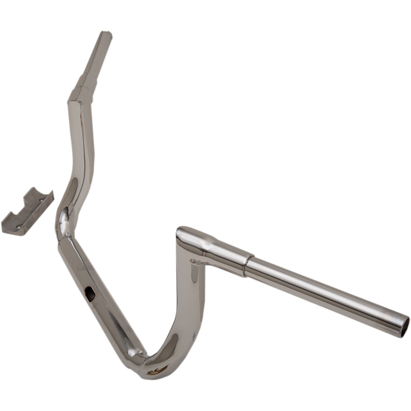 LA Choppers Chrome 10" Grande Twin Peaks Handlebar for FLHT [MPN: LA-7365-10]_414625