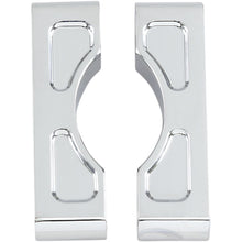 Klock Werks Hugger Front Fender Mounting Blocks for 21" Wheels - Chrome [MPN: KW05-01-0102-C]_409496
