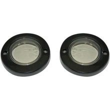 Custom Dynamics ProBEAM® Flat Bezel Turn Signal Adapters - Black/Smoke PB-FLAT-BEZ-BS_367469
