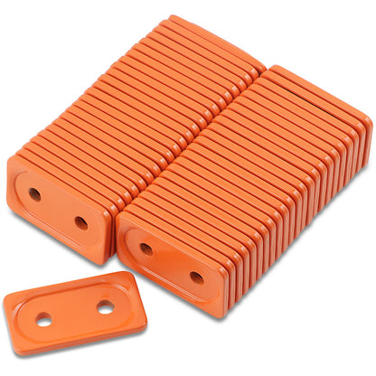 Woodys Support Plates - Orange - Double - 48/Pack ADG-3805-48_497380