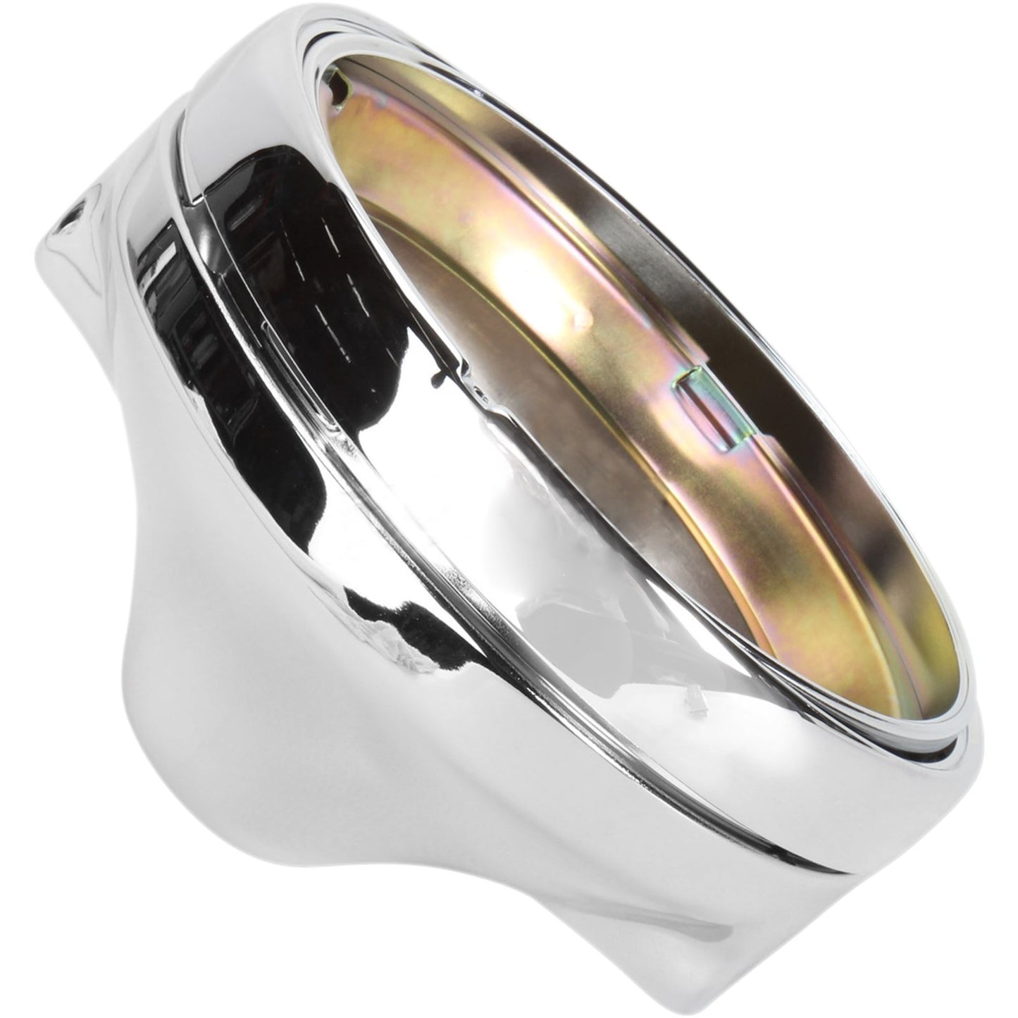 Emgo 7" Side Mount Headlamp Shell - Chrome 66-65040_381744