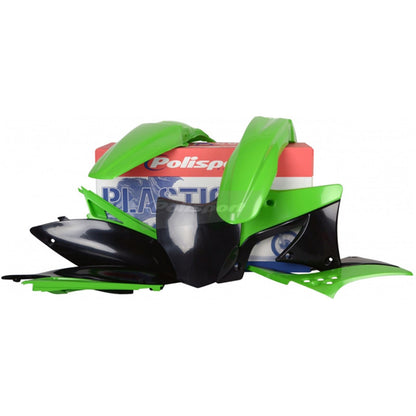 Polisport Plastic Body Kit Green/Black 90206_280338