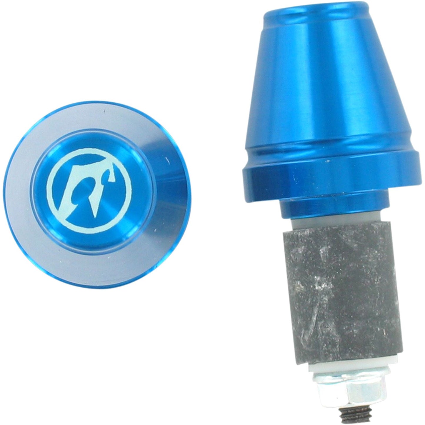 Driven V.2 Bar End Weight - Blue  DBEW2-BL_374342