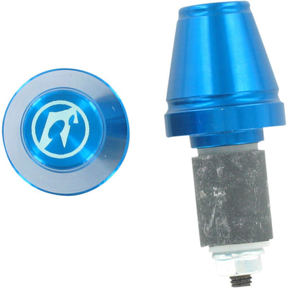 Driven V.2 Bar End Weight - Blue  DBEW2-BL_374342