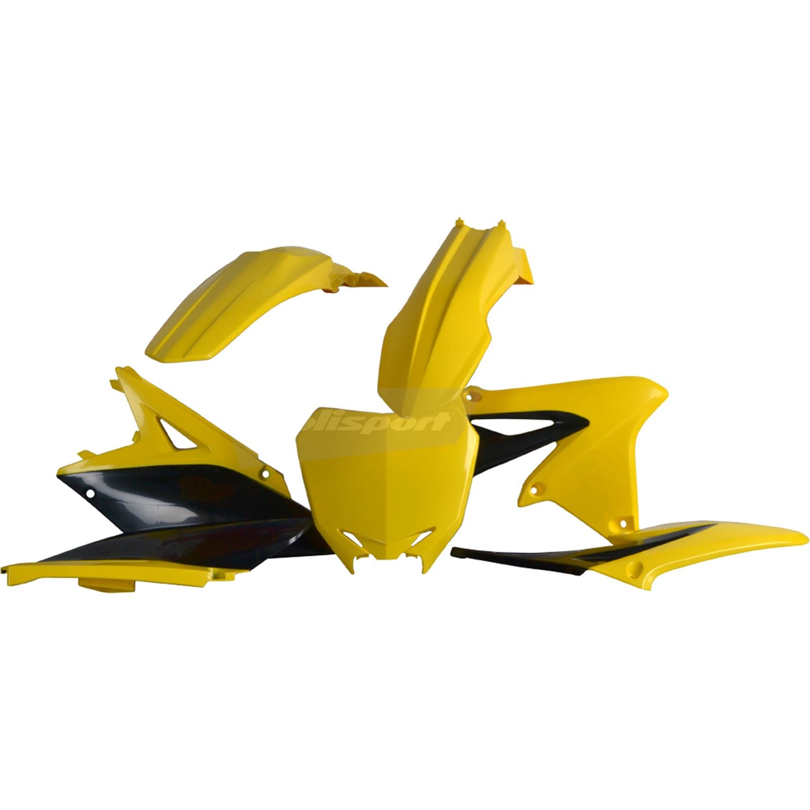 Polisport Plastic Body Kit Yellow 90252_280347