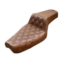 Saddlemen Step Up Seat - Lattice Stitched - Brown - XL  with 4.5 Gallon Tanks 807-03-172BR_640151