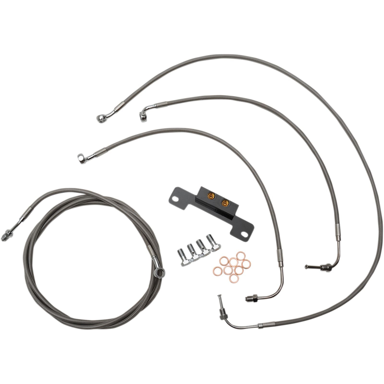 LA Choppers 16" Cable Kit for '17+ FL without ABS [MPN: LA-8055KT-16]_416107